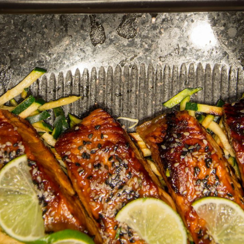 Eating healthy doesn't mean you have to sacrifice the foods you love. Follow us for the Heart Healthy Recipe for Cajun Salmon Filets with Lemon Zest