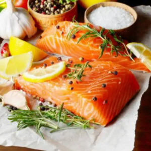 Eating healthy doesn't always need to be a struggle. Follow along for the heart healthy rendition of this delicious lemon-herb salmon