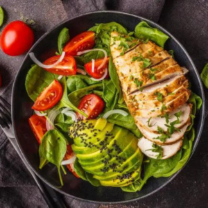 Eating healthy doesn't mean you have to sacrifice the foods you love. Follow us for the Heart Healthy Recipe for Grilled Chicken and Avocado Salsa