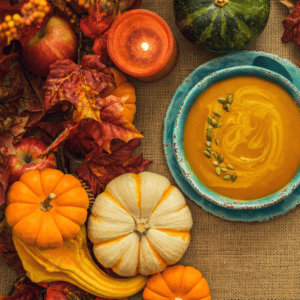 Eating healthy doesn't mean you have to sacrifice the foods you love. Follow us for the Heart Healthy Recipe for Spicy Southwestern Pumpkin Soup