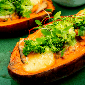 Stuffed Sweet Potatoes