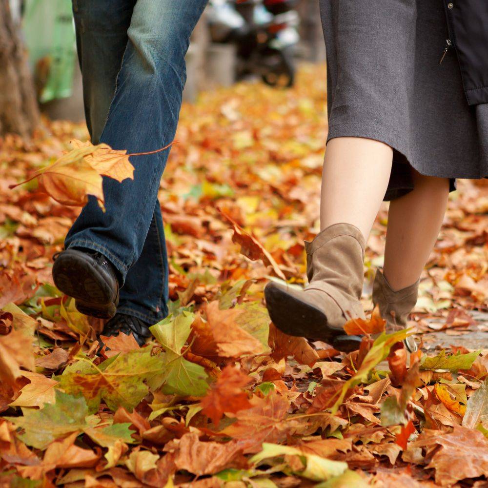 Autumn is a good time for healthy walks