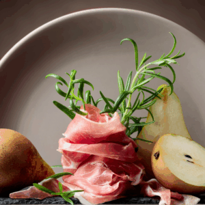 Prosciutto-Wrapped Pears make for an elegant, quick appetizer.