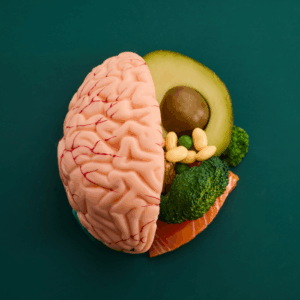The MIND diet emphasizes vegetables, berries, nuts, beans, whole grains, fish, poultry and olive oil.