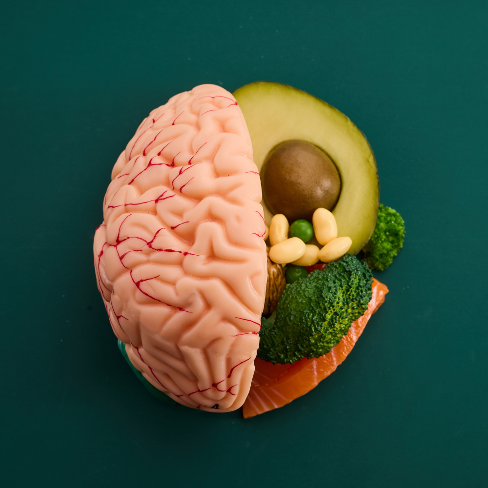 The MIND diet emphasizes vegetables, berries, nuts, beans, whole grains, fish, poultry and olive oil.