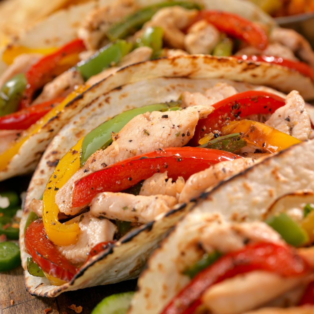 Fajitas are an excellent prep-ahead meal.